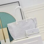 Goyard Tote Bag White