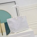Goyard Tote Bag White