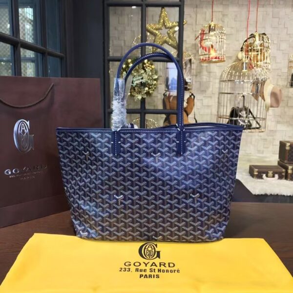 Goyard Tote Bag Royal Blue