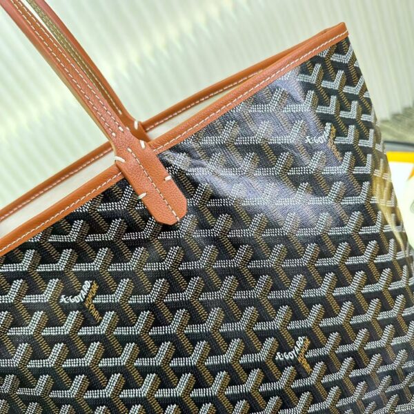 Goyard Tote Bag Black Brown