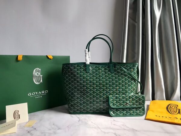 Goyard Tote Bag Green