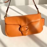 Coach Shoulder Bag Large Orange