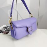 Coach Shoulder Bag Large Purple
