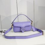 Coach Shoulder Bag Large Purple