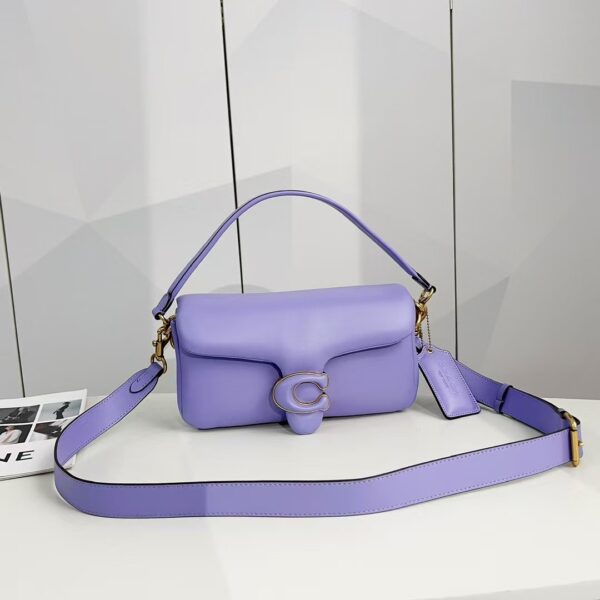 Coach Shoulder Bag Large Purple