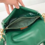 Coach Shoulder Bag Large Dark Green