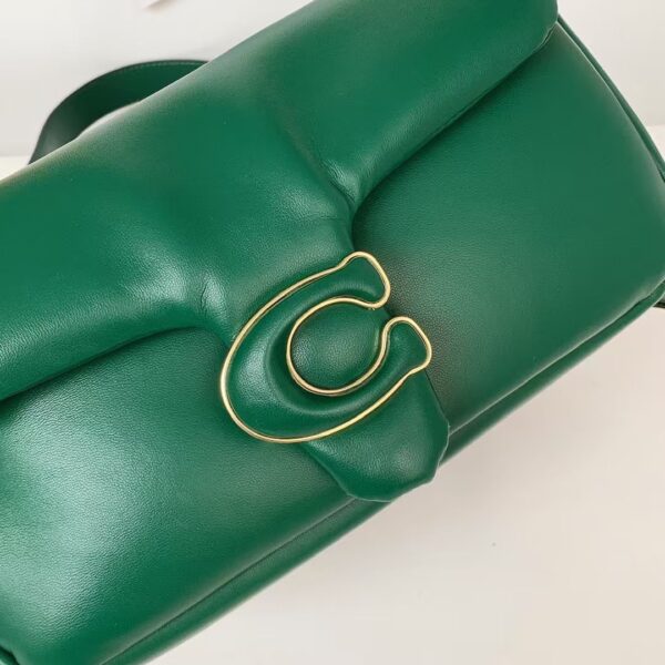 Coach Shoulder Bag Large Dark Green