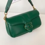 Coach Shoulder Bag Large Dark Green
