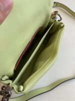 Coach Shoulder Bag Large Light Green