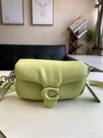 Coach Shoulder Bag Large Light Green