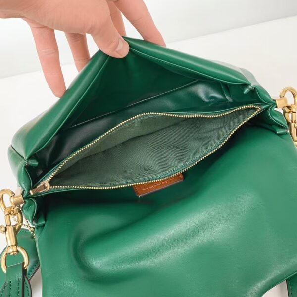 Coach Shoulder Bag Small Dark Green