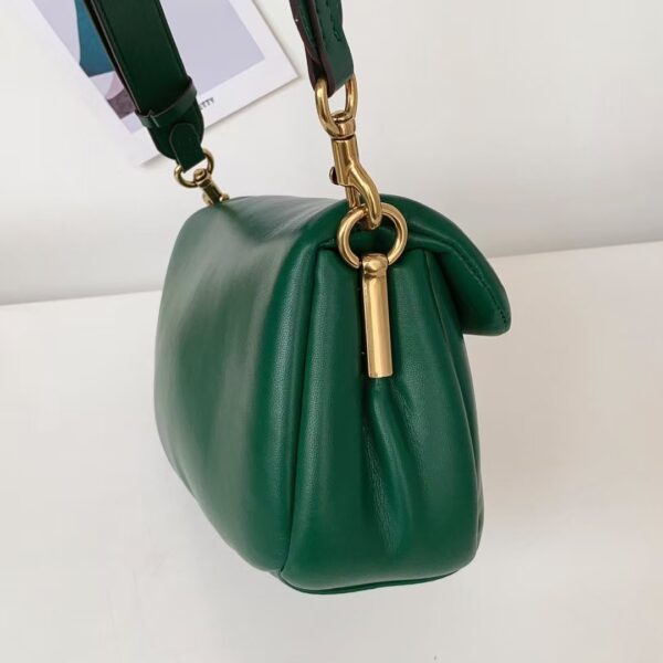 Coach Shoulder Bag Small Dark Green