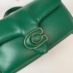 Coach Shoulder Bag Small Dark Green