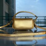 Coach Shoulder Bag Small Gold