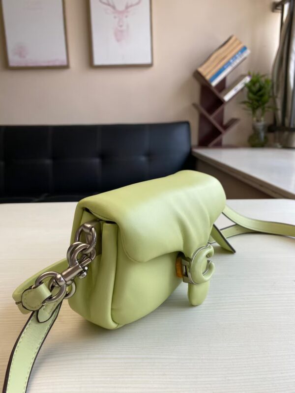 Coach Shoulder Bag Small Light Green
