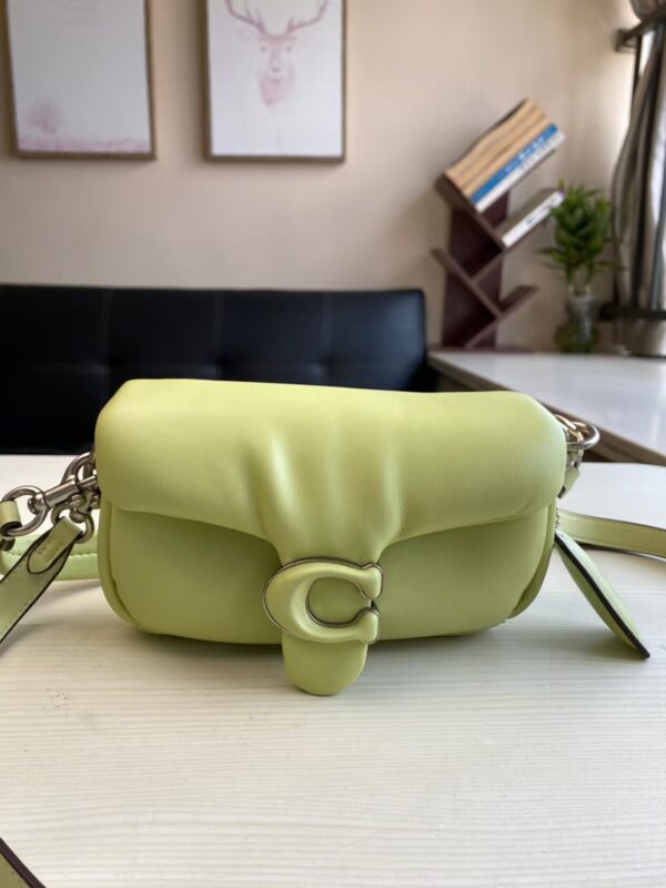 Coach Shoulder Bag Small Light Green