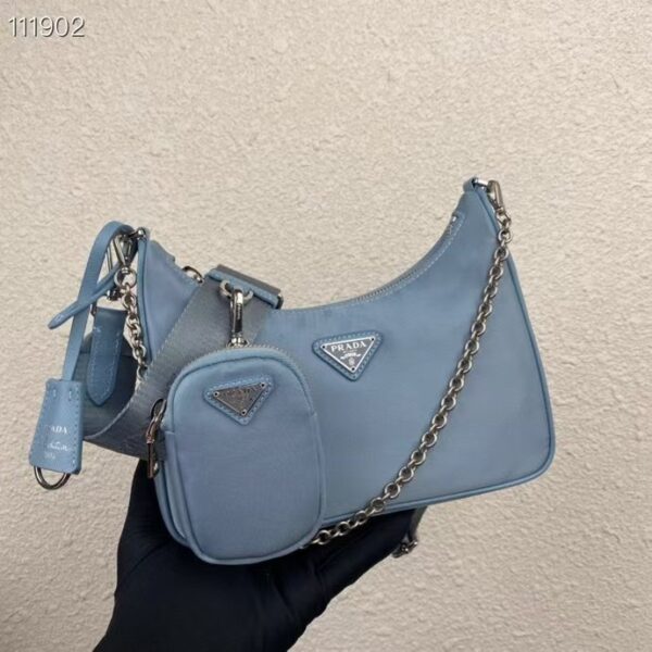 Prada 3-in-1 Crossbody Bag Light Blue