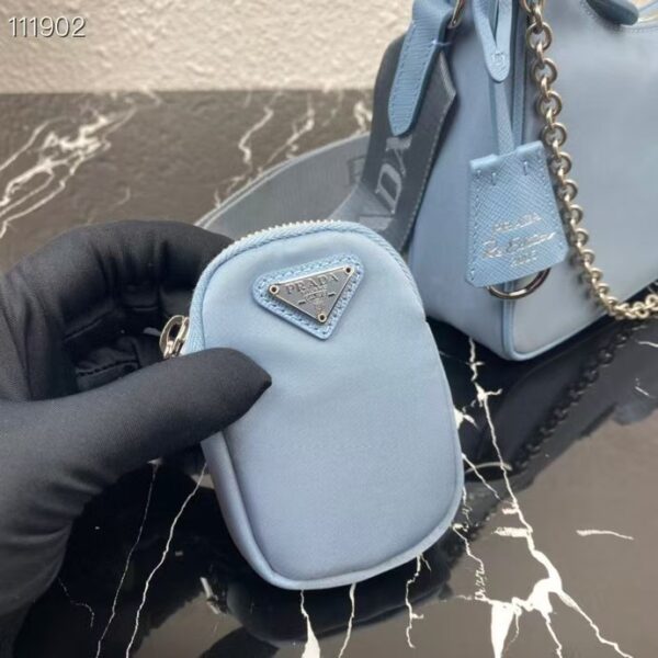 Prada 3-in-1 Crossbody Bag Light Blue