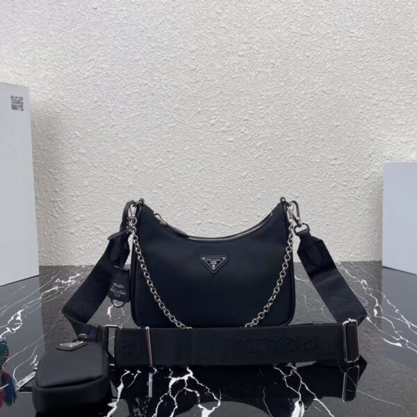 Prada 3-in-1 Crossbody Bag Black