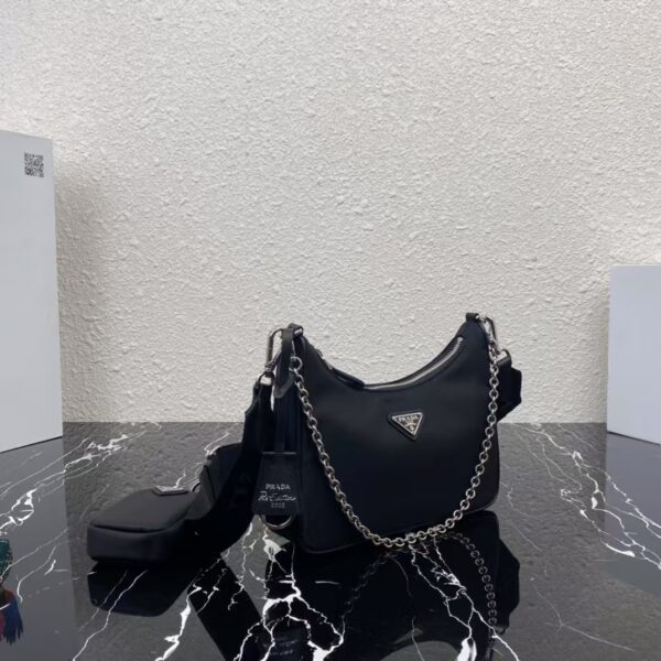 Prada 3-in-1 Crossbody Bag Black
