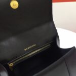 Balenciaga Hourglass Bag Smooth Black Gold