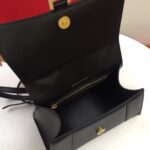 Balenciaga Hourglass Bag Smooth Black Gold