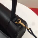 Balenciaga Hourglass Bag Smooth Black Gold