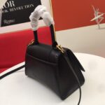 Balenciaga Hourglass Bag Smooth Black Gold