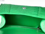 Balenciaga Hourglass Bag Light Green Green Silver Silver Logo