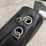 YSL Loulou Bag Black Silver