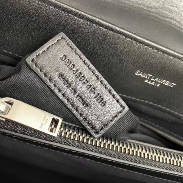 YSL Loulou Bag Black Silver