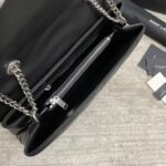 YSL Loulou Bag Black Silver