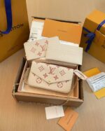 Louis Vuitton 3-in-1 Card Holder Colorful Flower