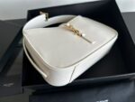 YSL Shoulder Bag White Gold