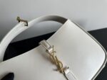 YSL Shoulder Bag White Gold