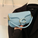 Coach Shoulder Bag Small Light Blue