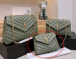 YSL Loulou Bag Green Gold