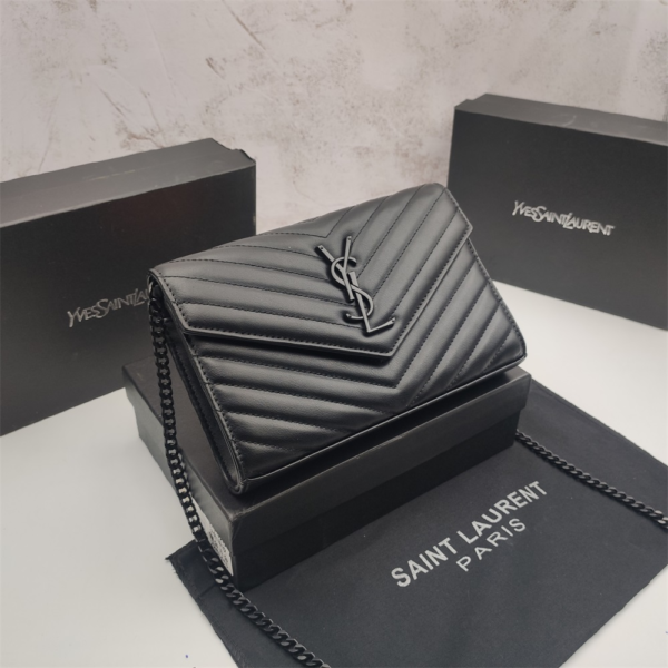 YSL Envelope Bag Smooth