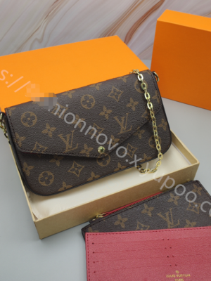Louis Vuitton 3-in-1 Card Holder Red
