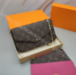 Louis Vuitton 3-in-1 Card Holder Rose Red Red