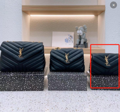YSL Loulou Bag Black Gold