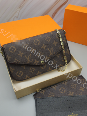 Louis Vuitton 3-in-1 Card Holder Black