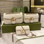 Gucci Love Bag Beige Gold