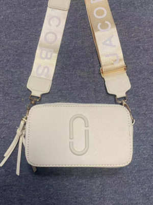 Marc Jacobs Camera Bag Beige White