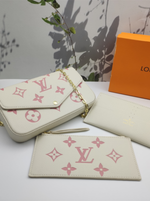Louis Vuitton 3-in-1 Card Holder Colorful Flower