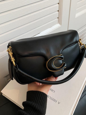 Coach Shoulder Bag Small Black