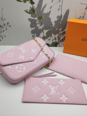 Louis Vuitton 3-in-1 Card Holder Colorful Flower