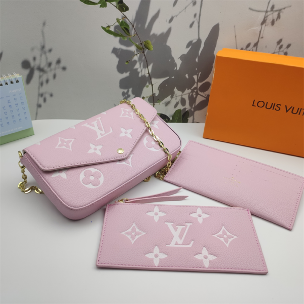 Louis Vuitton 3-in-1 Card Holder Colorful Flower