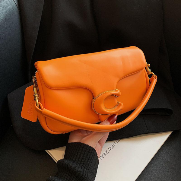 Coach Shoulder Bag Small Orange