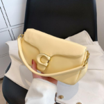 Coach Shoulder Bag Large Yellow